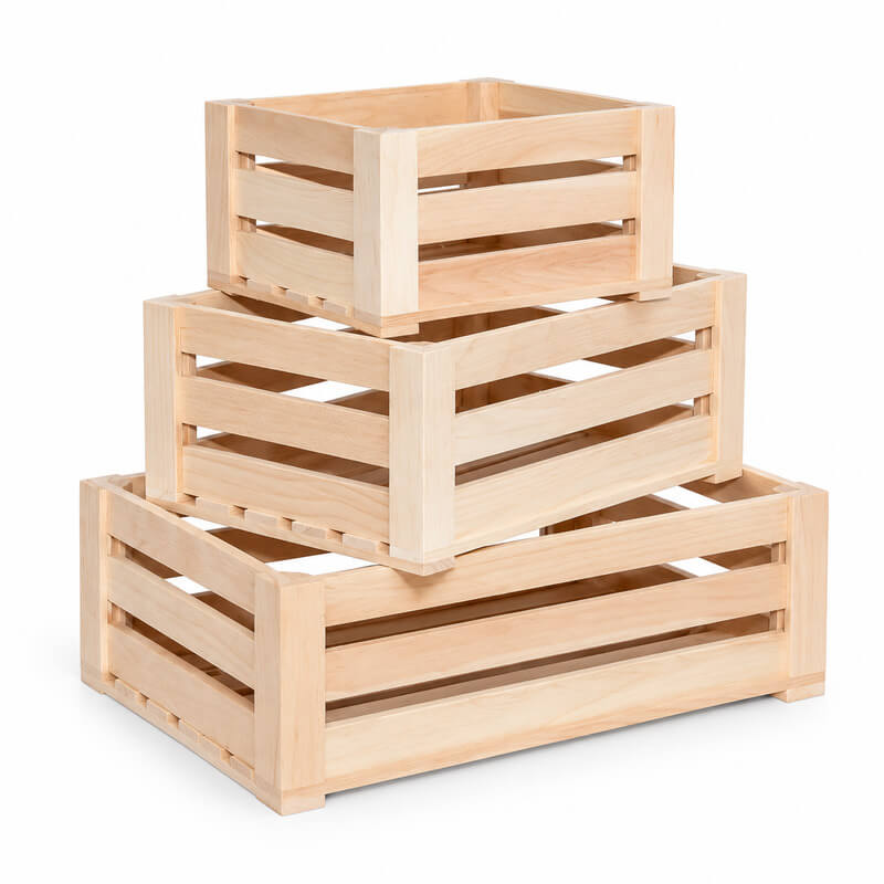 Zirben Lattenkiste 2 Zirbenholzkasten – Bild 1
