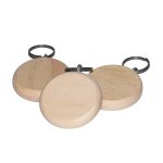 Wooden Keychain Made of Swiss Stone Pine