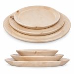 Plate made of Swiss stone pine