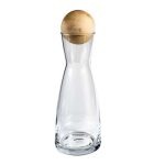 Carafe with ball from Swiss pine